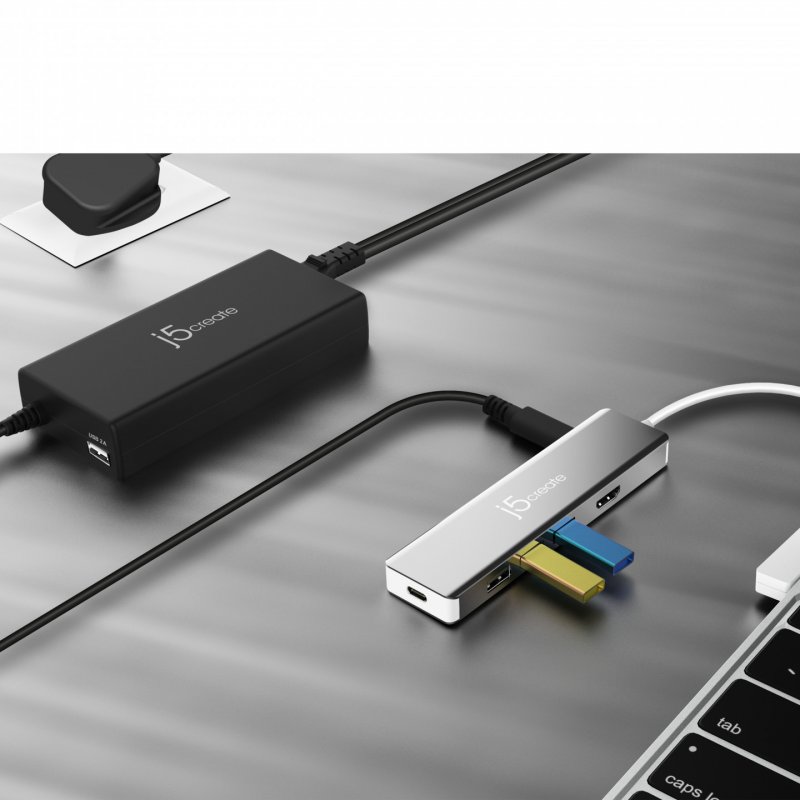 j5create JUP2290C-FN Super Chargeur USB-C 100W - UK