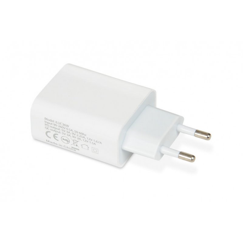 Travel charger I-BOX C-36 PD20W white
