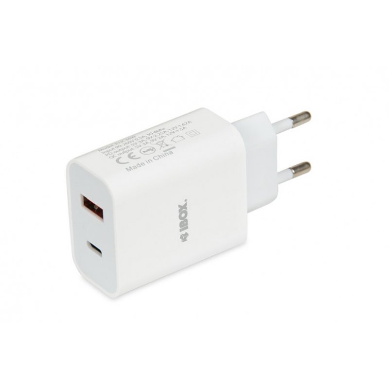 iBox C-36 Universel Blanc USB Charge rapide Intérieure