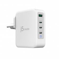 j5create JUP43130E-EN - Chargeur 130W GaN USB-C 4 ports - UE