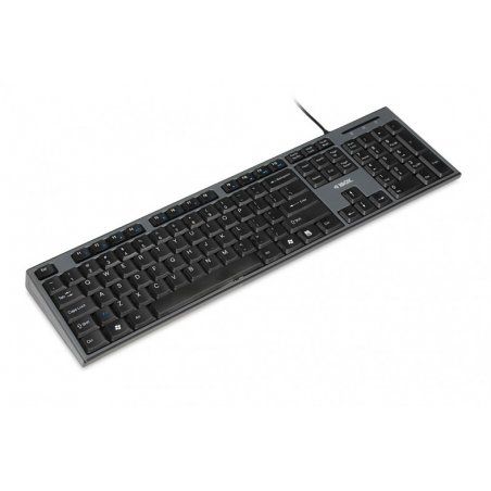 iBox IKMS606 clavier Souris incluse USB QWERTY Anglais britannique Noir