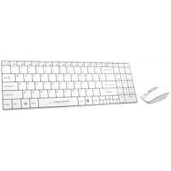 Esperanza EK122W keyboard Mouse included RF Wireless QWERTY White
