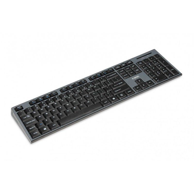 iBox DESKTOP KIT PRO clavier Souris incluse QWERTY Noir