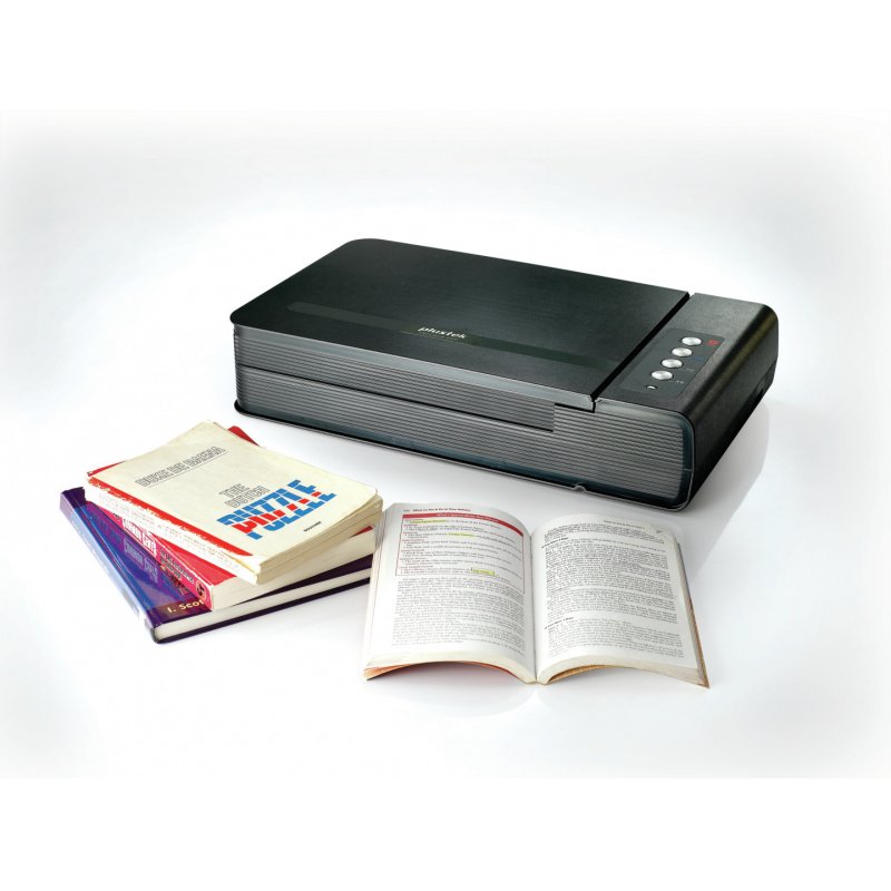 Plustek OpticBook 4800 Flatbed scanner 1200 x 1200 DPI A4 Black