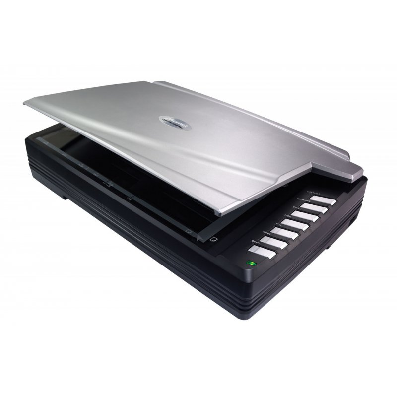 Plustek A360 Plus Flatbed scanner 600 x 600 DPI A3 Black Silver