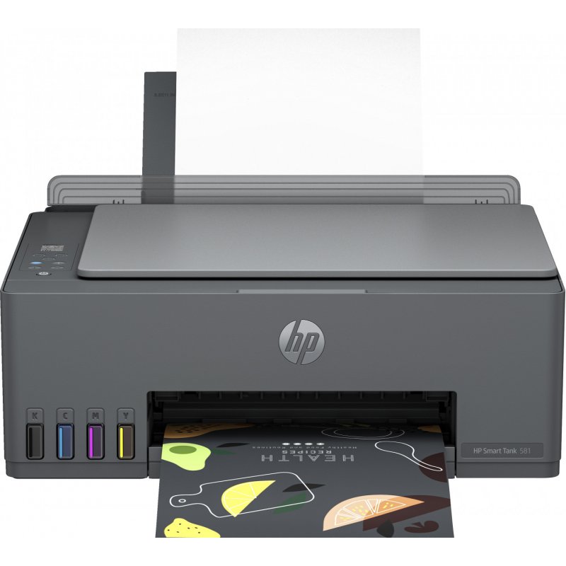 HP Smart Tank 581 All-in-One Printer Home and home office Print copy scan Wireless High-volume printer tank