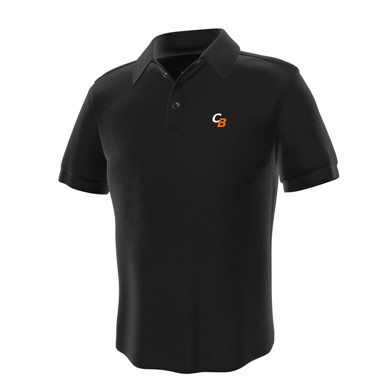 GamersWear compatible ComputerBase Polo Black (S)