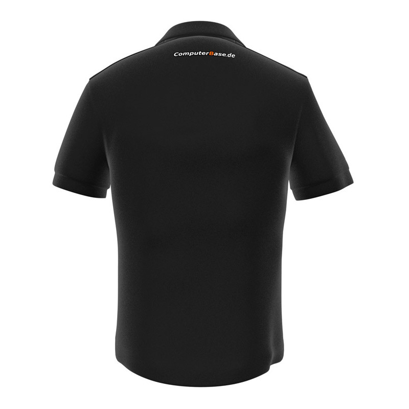 GamersWear compatible ComputerBase Polo Black (S)
