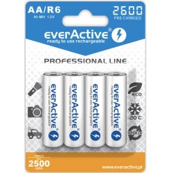Everactive EVHRL6-2600 pile domestique Batterie rechargeable Hybrides nickel-métal (NiMH)