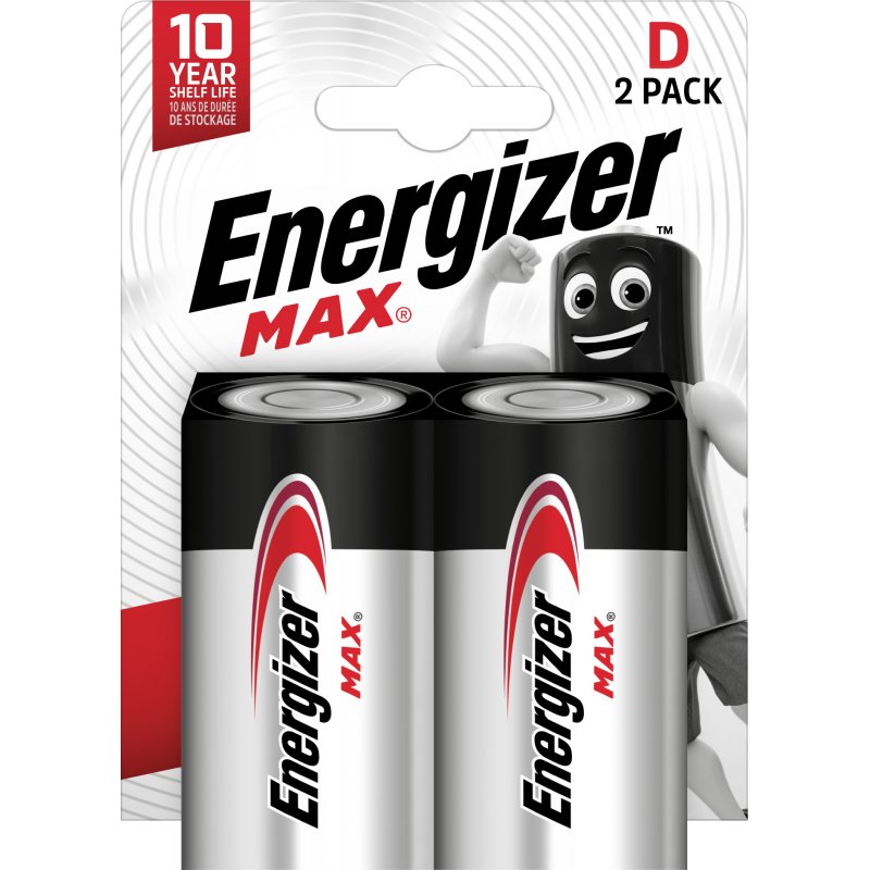 Energizer MAX – D Batterie à usage unique Alcaline