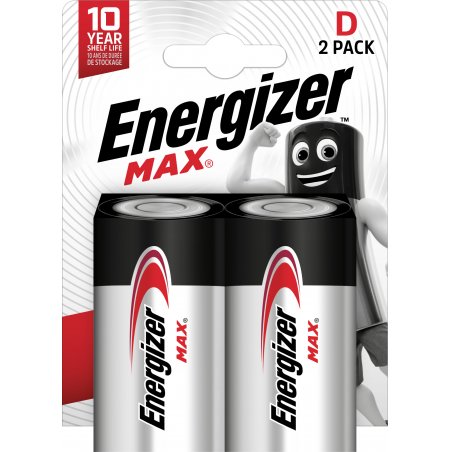Energizer MAX – D Batterie à usage unique Alcaline