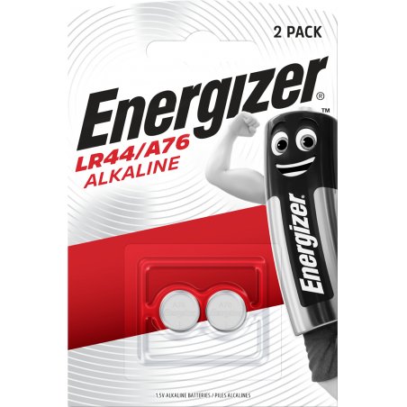 ENERGIZER BATTERIES ALKALINE SPECIALTY LR44/ A76 2 PIECES 1 5V