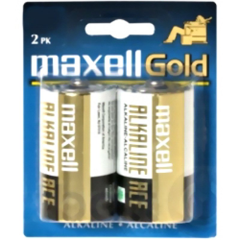 MAXELL battery alkaline LR14 2 pcs.