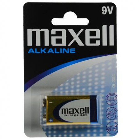 Maxell Alkaline Batterie à usage unique 9V Alcaline