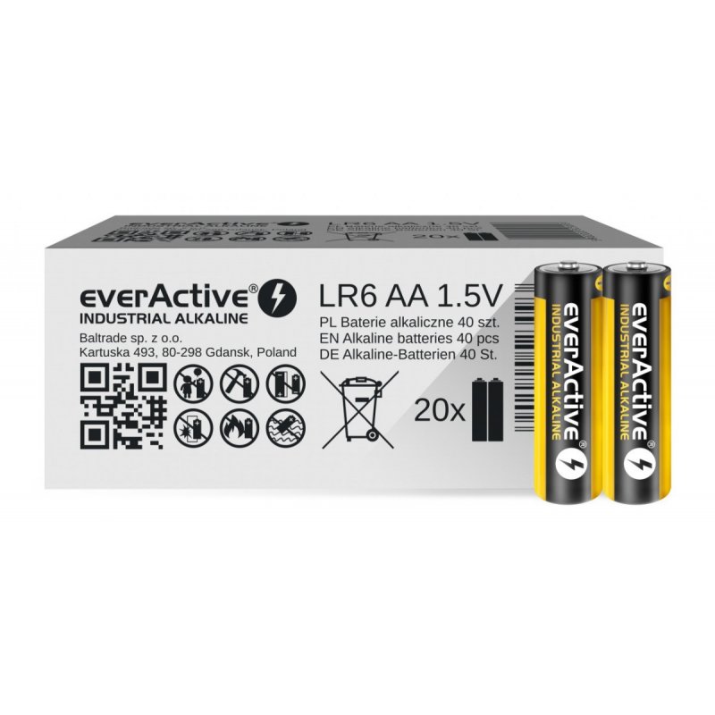 Everactive EVLR6S2IK household battery Single-use battery AA Alkaline
