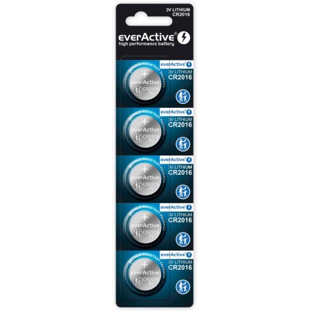 Everactive CR20165BL household battery Single-use battery CR2016 Lithium