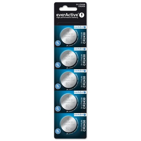 Lithium battery mini everActive CR2430 5 pcs.