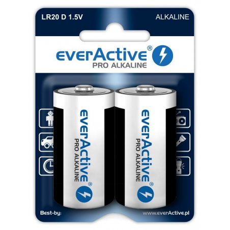 Everactive EVLR20-PRO household battery Single-use battery D Alkaline