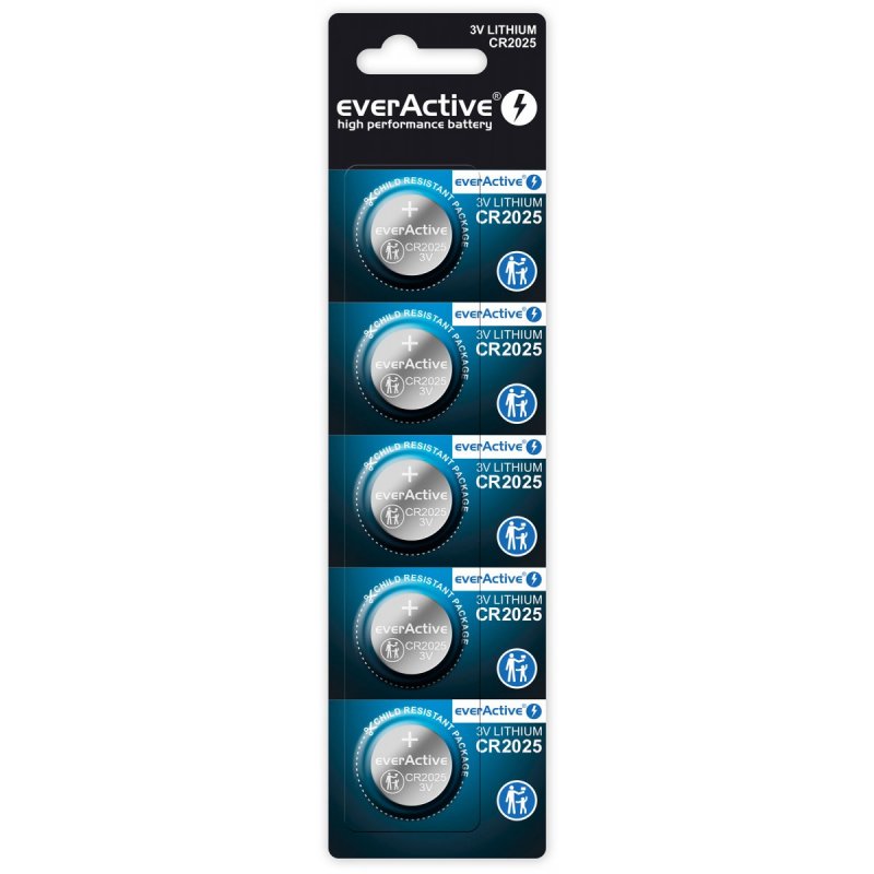 Everactive CR20255BL household battery Single-use battery CR2025 Lithium