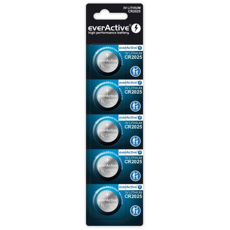 Everactive CR20255BL household battery Single-use battery CR2025 Lithium