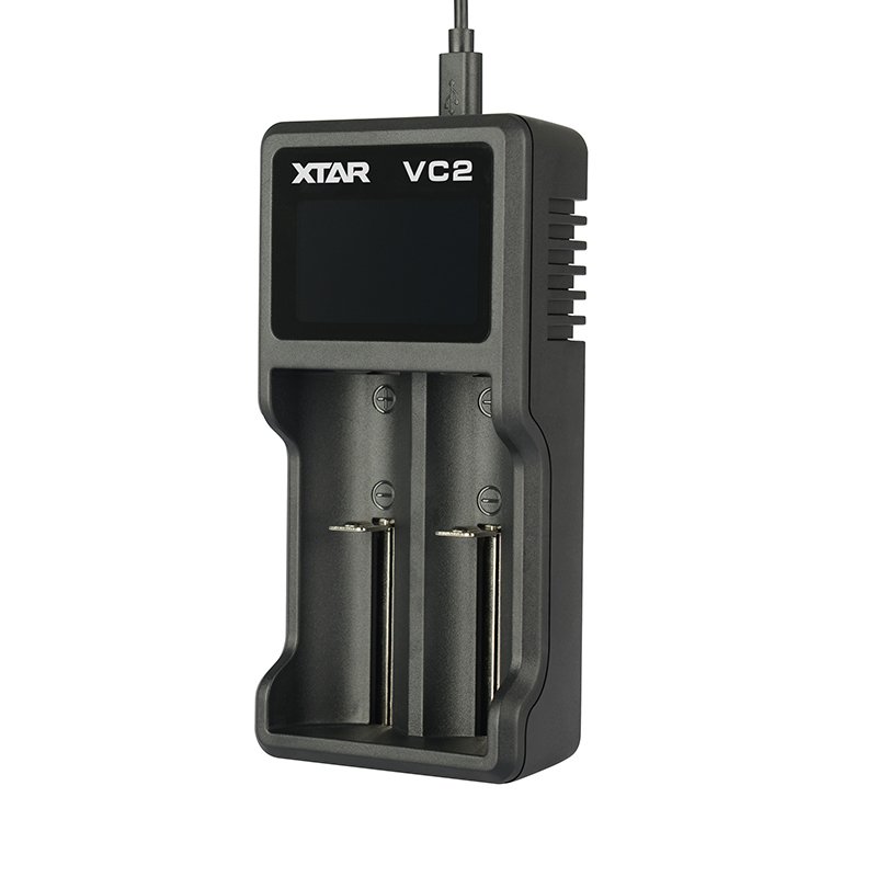 XTAR VC2 chargeur de batterie Pile domestique USB