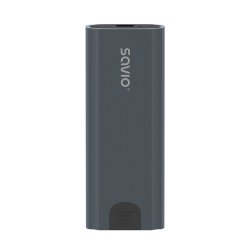 Savio M.2 SSD NVMe external drive enclosure USB-C 3.1 AK-67 grey