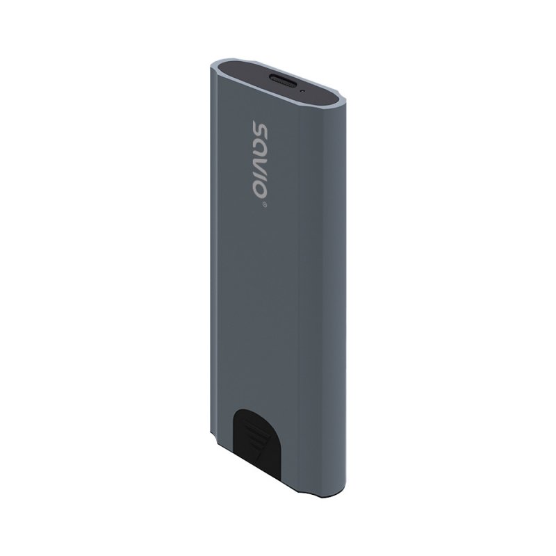 Savio M.2 SSD NVMe external drive enclosure USB-C 3.1 AK-67 grey