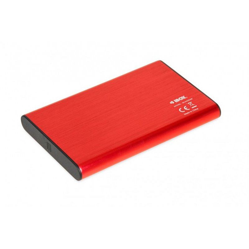 iBox HD-05 Boîtier disque dur/SSD Rouge 2.5"