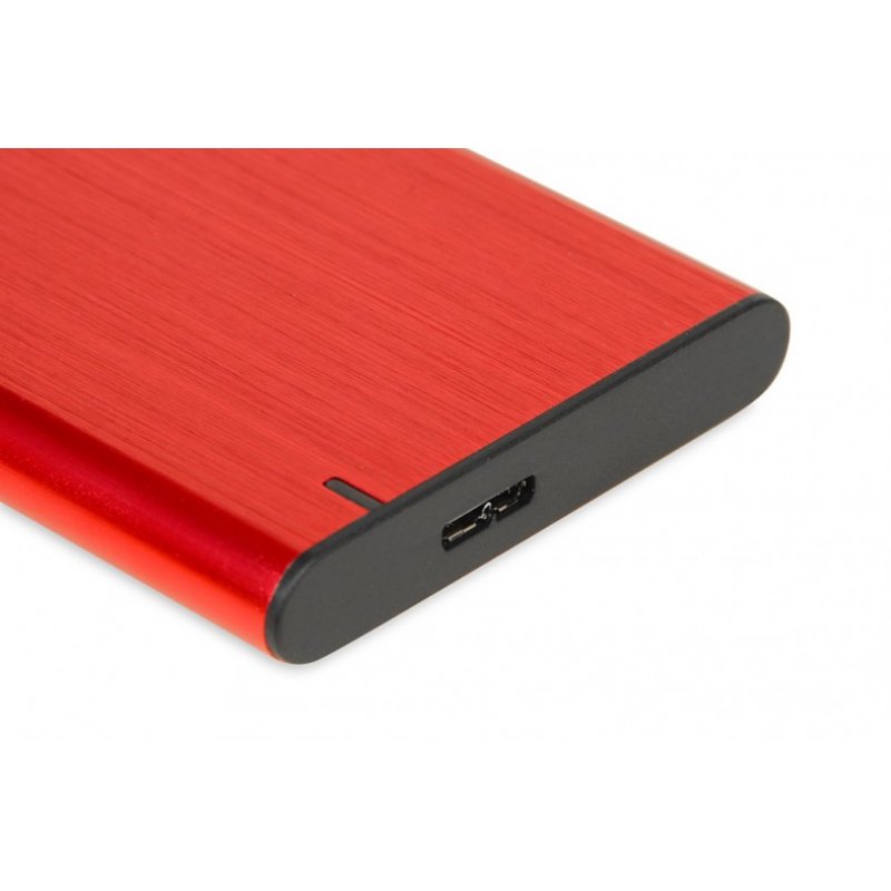 iBox HD-05 Boîtier disque dur/SSD Rouge 2.5"