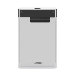 Savio 2.5 External HDD/SSD enclosure USB 3.0 transparent AK-66