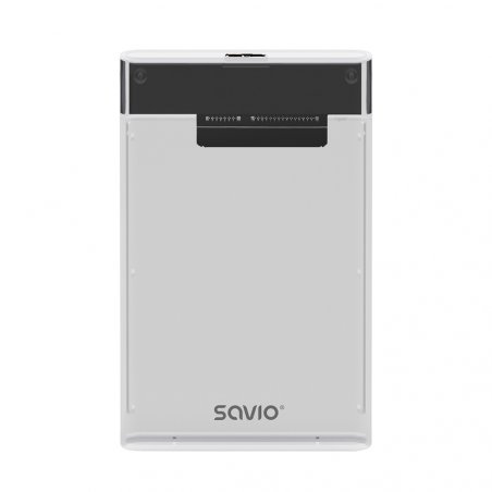 Savio 2.5 External HDD/SSD enclosure USB 3.0 transparent AK-66
