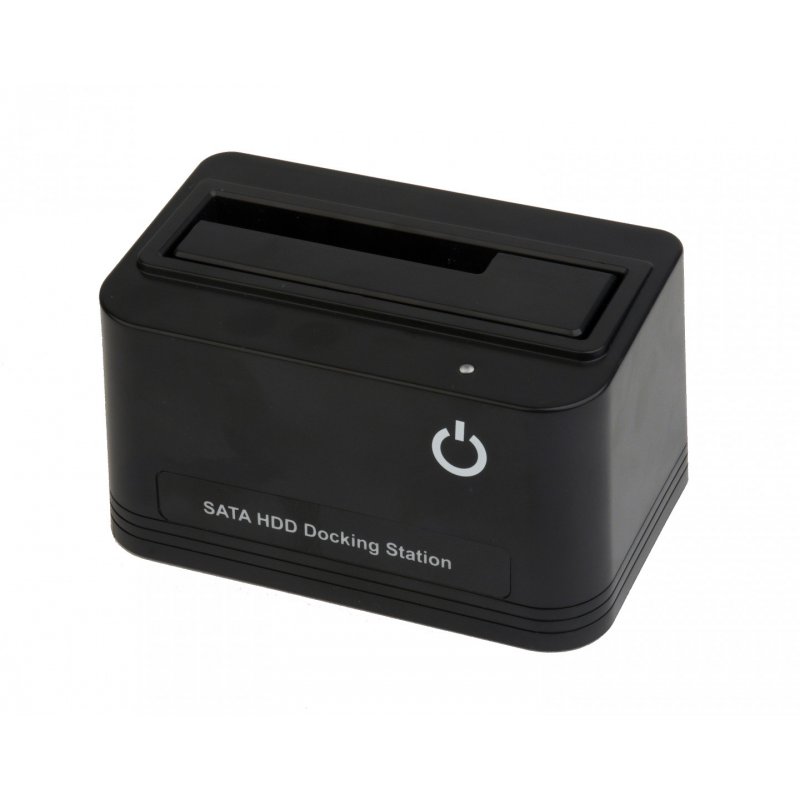 Gembird HD32-U2S-5 Station d'accueil de disques de stockage USB 2.0 Type-B Noir