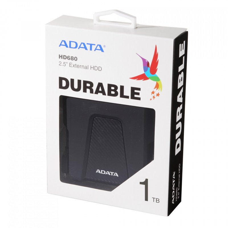 ADATA HD680 disque dur externe 1 To Noir