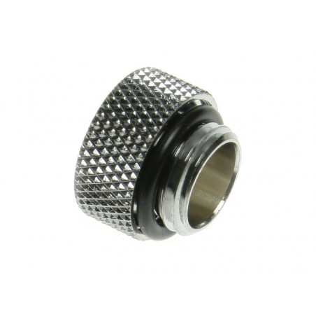 Bitspower Adapter G1/4 Zoll AG auf G1/4 Zoll IG - silber glänzend