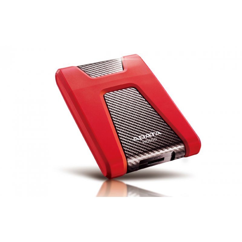 ADATA DashDrive Durable HD650 disque dur externe 1 To Rouge