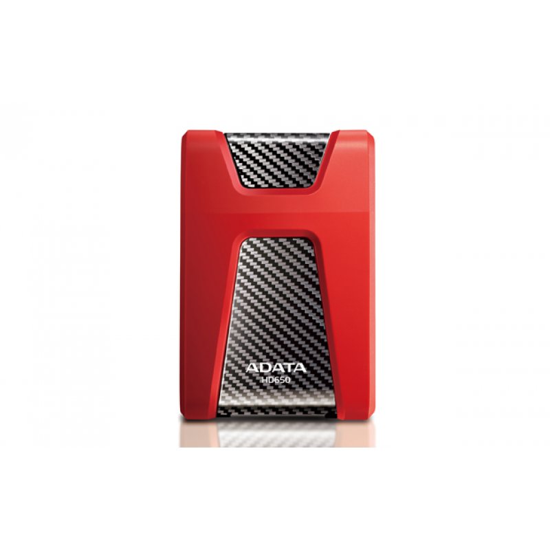 ADATA DashDrive Durable HD650 disque dur externe 1 To Rouge