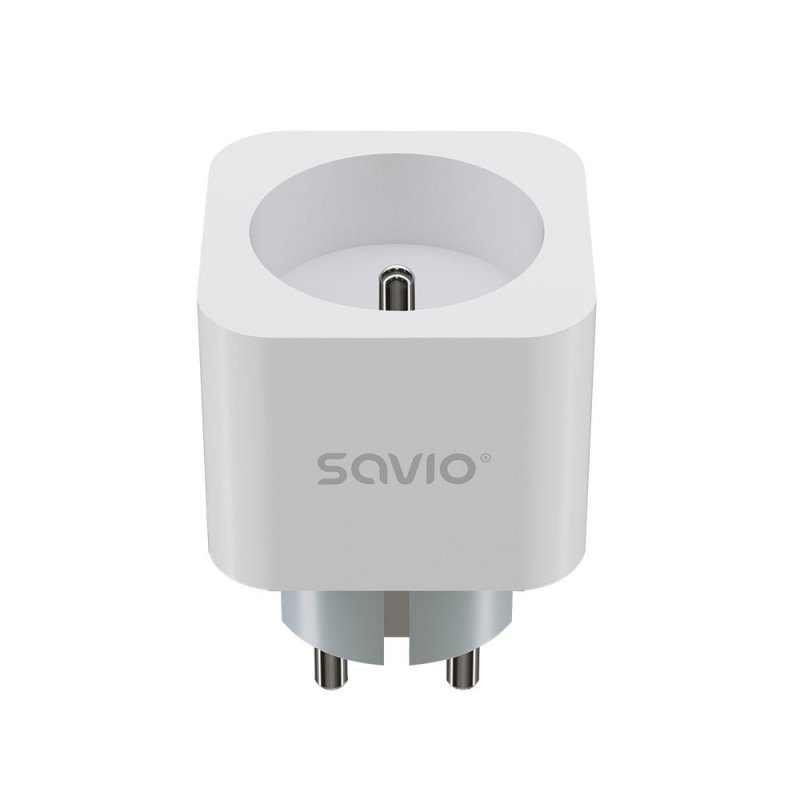 Savio WI-FI smart socket 16A AS-01 White Sans fil Blanc