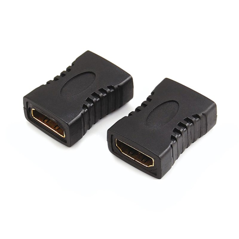 SAVIO HDMI (F) – HDMI (F) – Adapter straight barrel CL-111 Black
