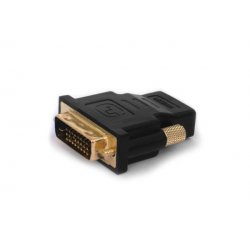 Savio CL-21 changeur de genre de câble DVI HDMI Noir