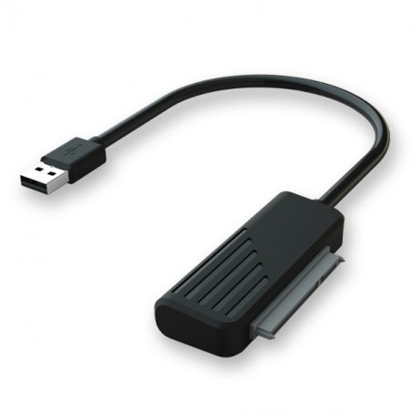 Savio AK-38 cable gender changer SATA USB Type-A Black
