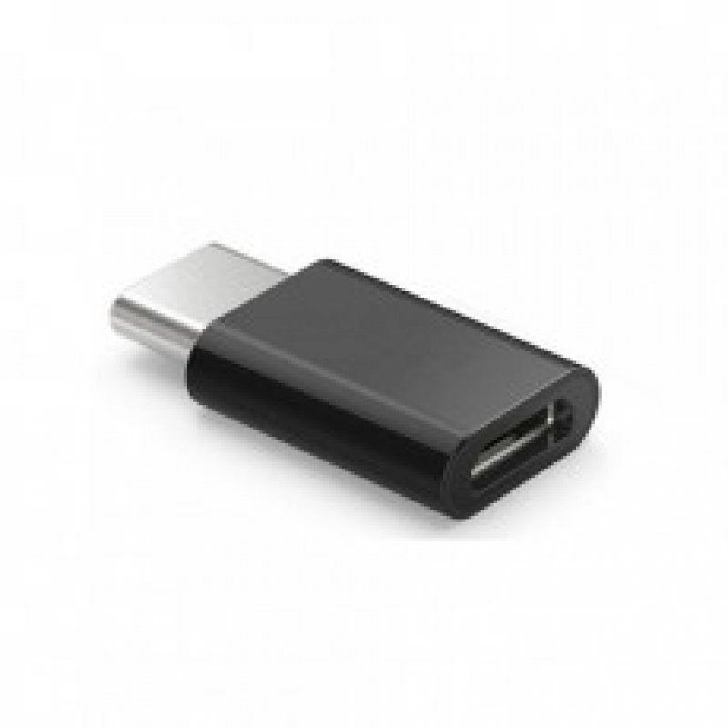 Savio AK-31 / B changeur de genre de câble Micro USB USB 3.1 Typ C Noir