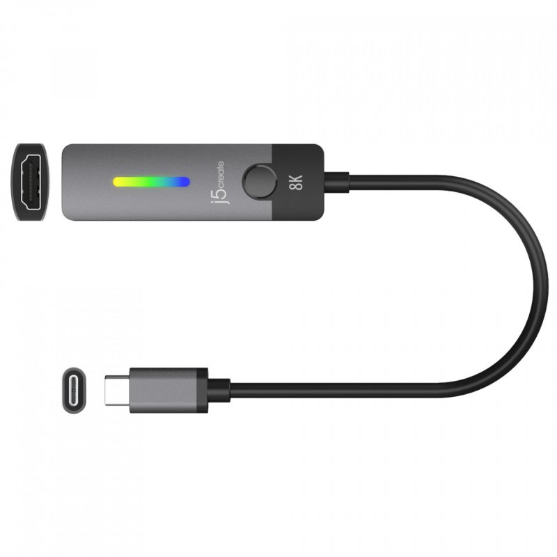 j5create JCA157-N Adaptateur USB-C vers HDMI™ 2.1 8K