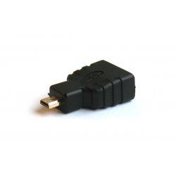 Savio CL-17 changeur de genre de câble Micro-HDMI HDMI Noir