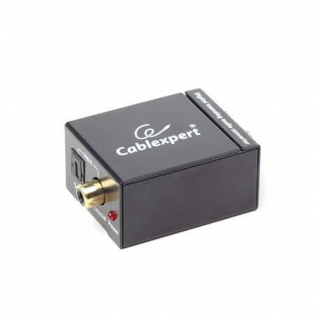 Gembird DSC-OPT-RCA-001 convertisseur audio Noir
