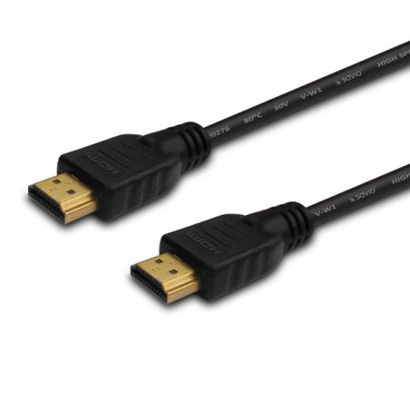 Savio CL-05 câble HDMI 2 m HDMI Type A (Standard) Noir