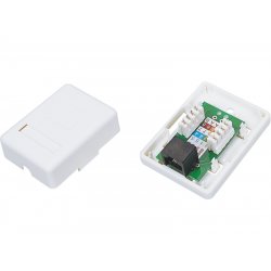 Alantec GN001 connecteur de fils RJ45 Blanc