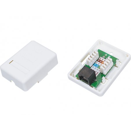 Alantec GN001 connecteur de fils RJ45 Blanc
