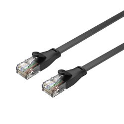 UNITEK C1812GBK câble de réseau Noir 5 m Cat6 U/UTP (UTP)