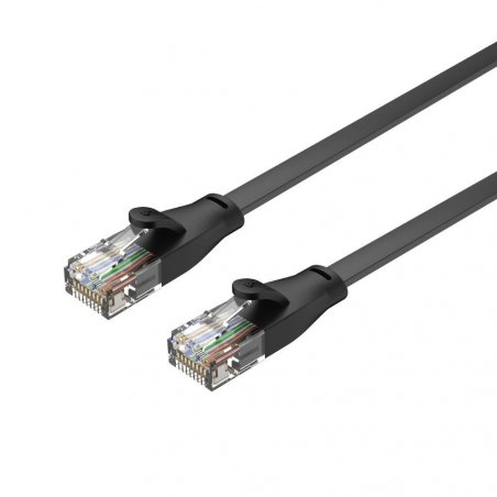 UNITEK C1812GBK câble de réseau Noir 5 m Cat6 U/UTP (UTP)