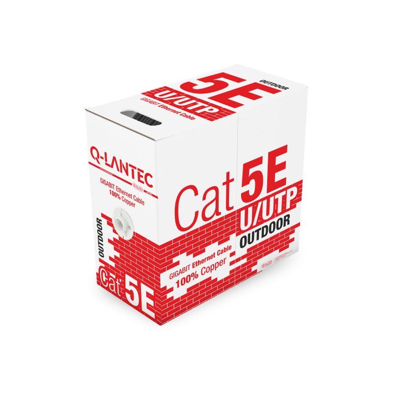 Alantec KIU5OUTS305Q câble de réseau Noir 305 m Cat5e U/UTP (UTP)
